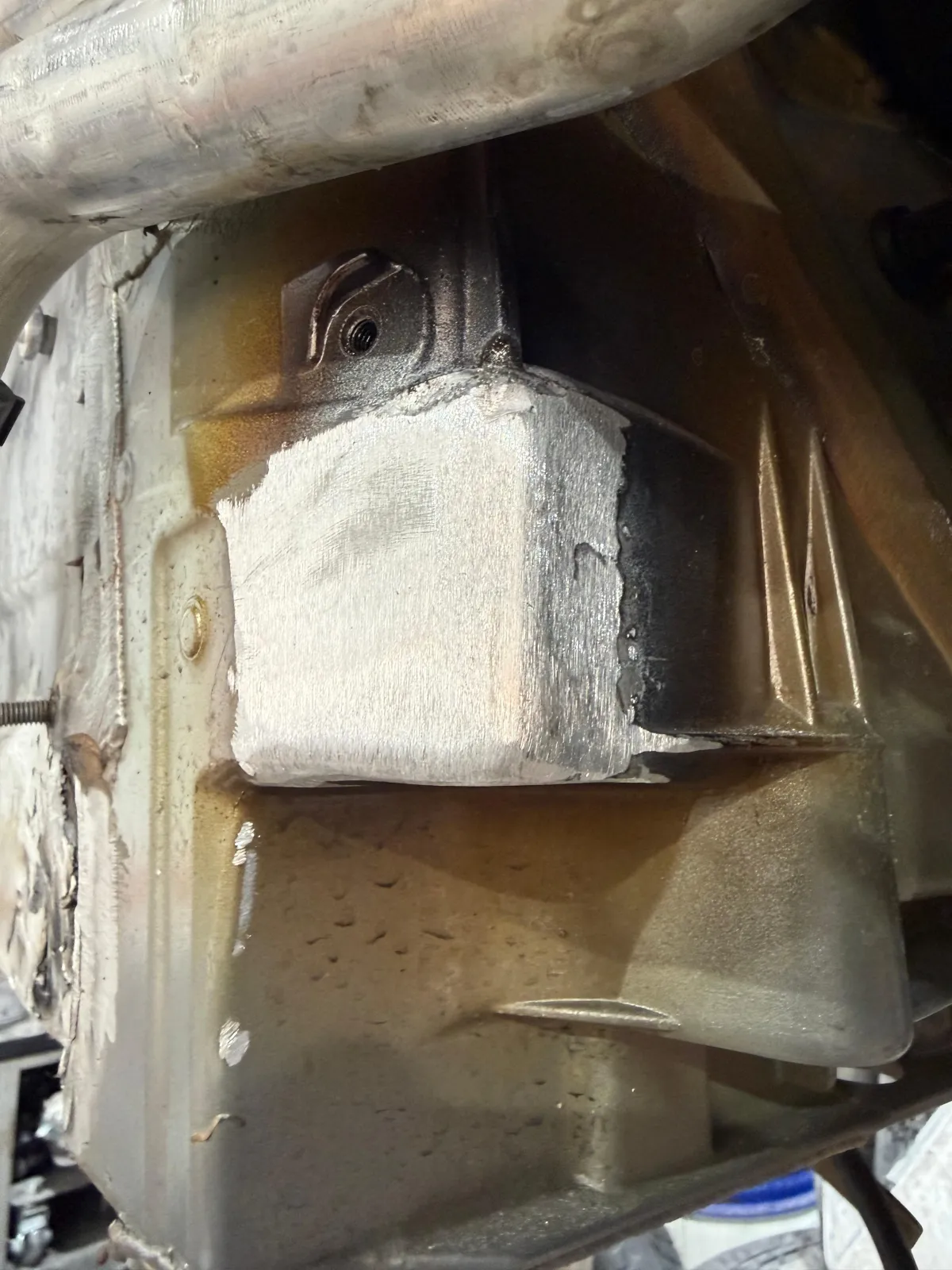 Restauración de componente de motor