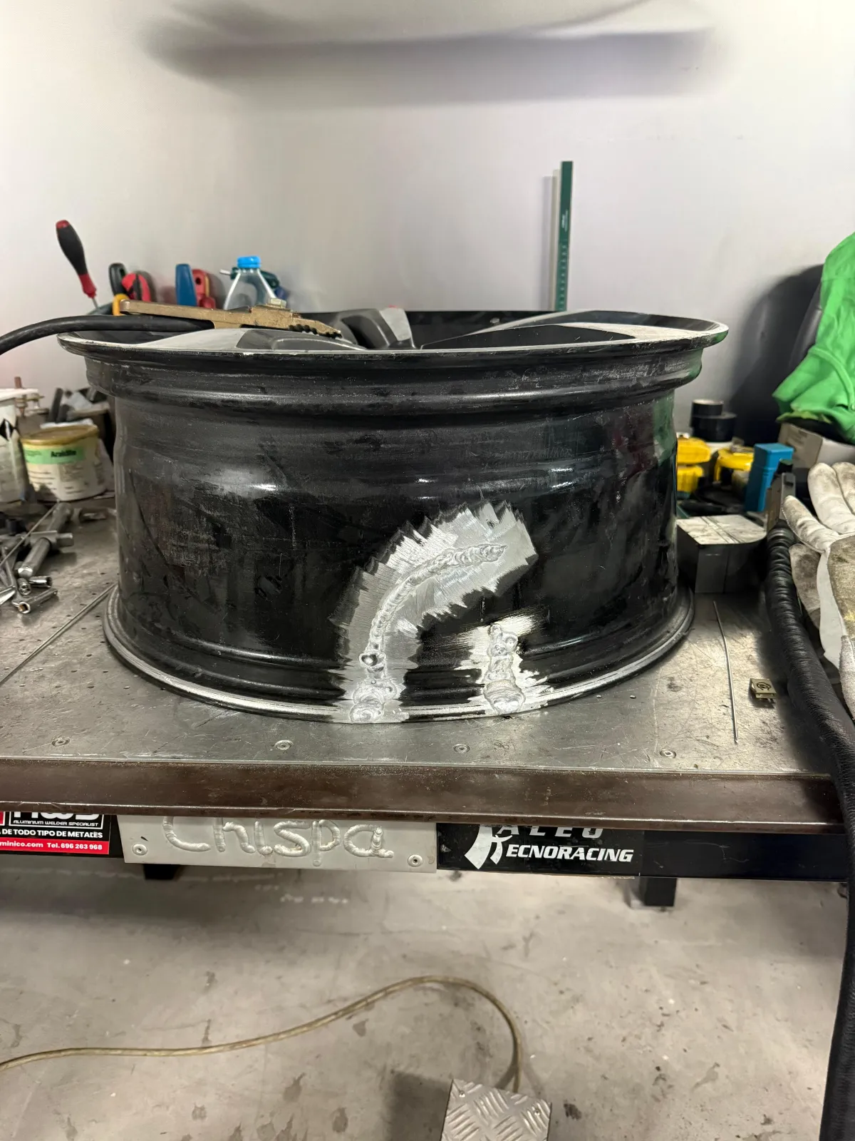 Reparación de llantas de aleación