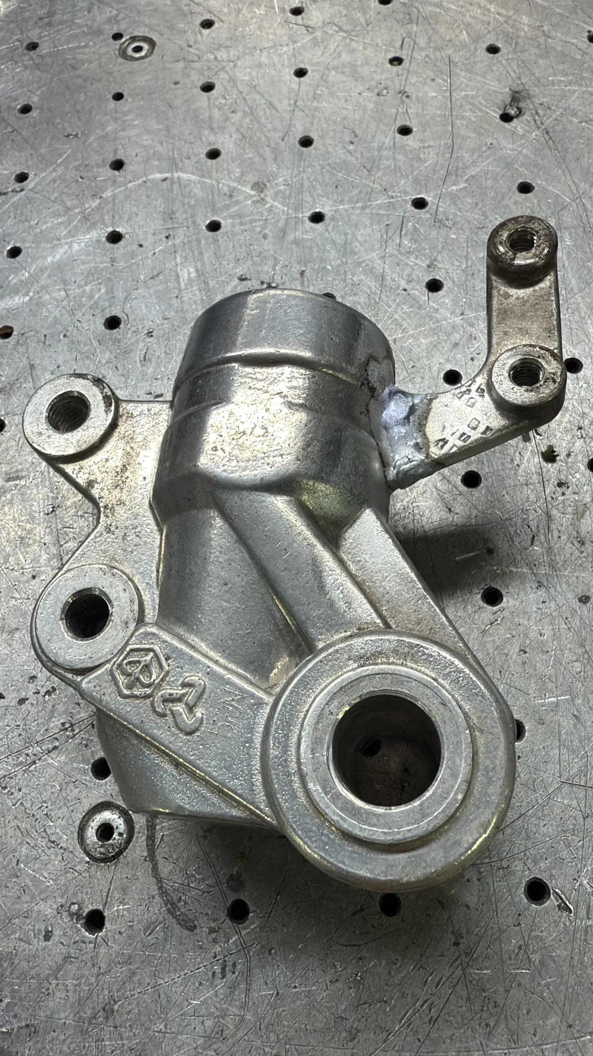 Precision small part repaired with micro-welding